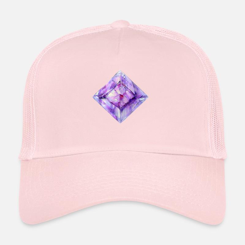 Cristal aquarelle Casquette trucker 