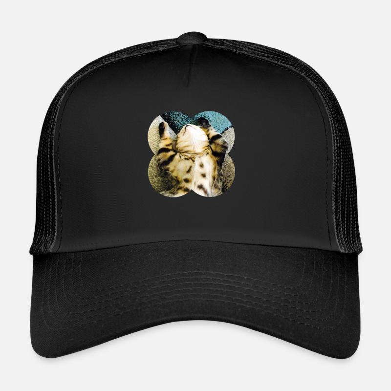 Lazycat - Casquette trucker  - noir/noir