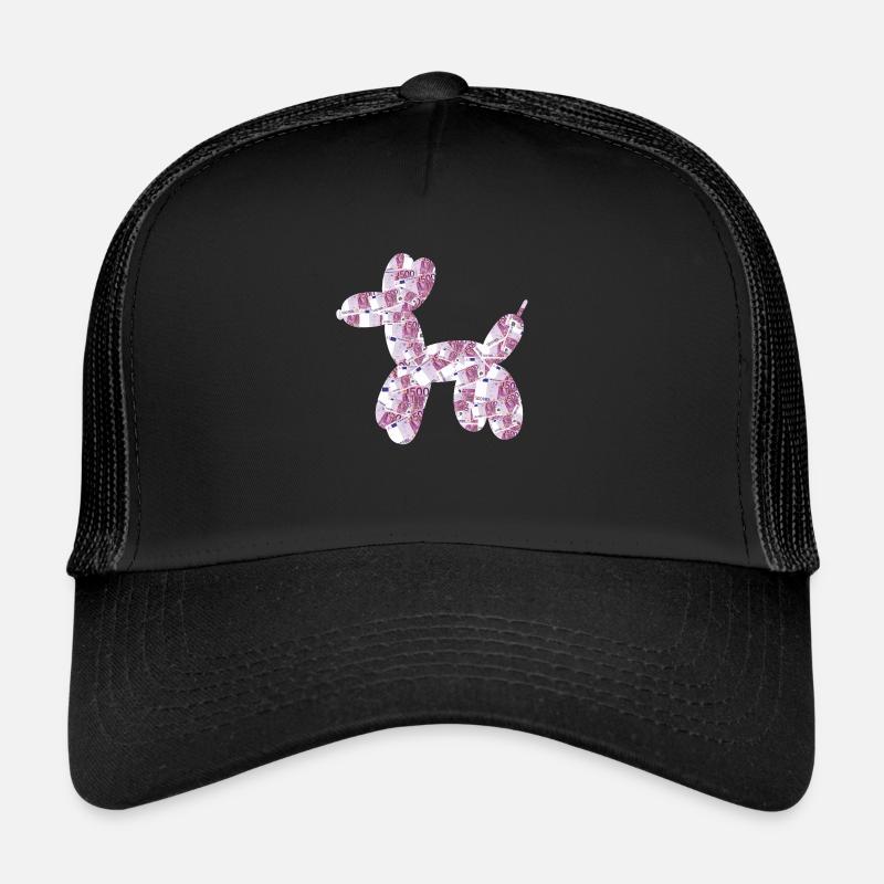 Hundeball - Trucker Cap - Schwarz/Schwarz