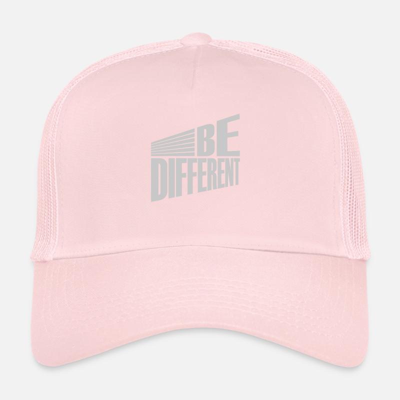 Be different Logo Design Trucker Cap