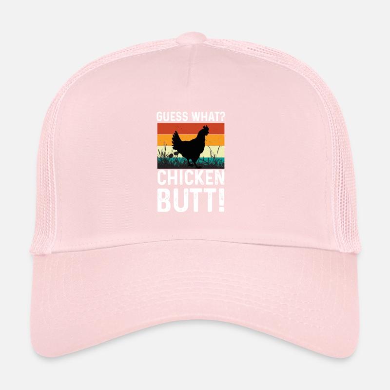 Chicken ass butt chicken coop hen Trucker Cap