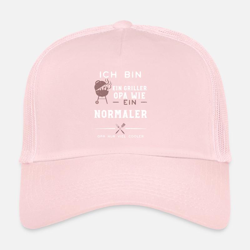 Ich Bin Ein Griller Opa Wie Ein... Trucker Cap