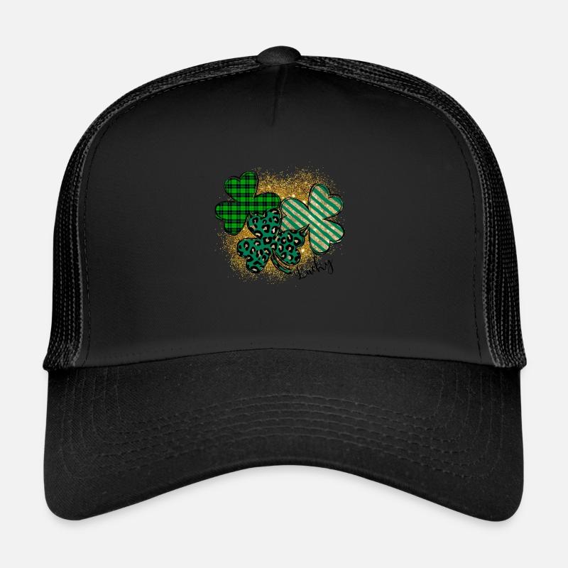 Bonne Saint-Patrick Saint Patrick Irlande Irlandais Casquette trucker 
