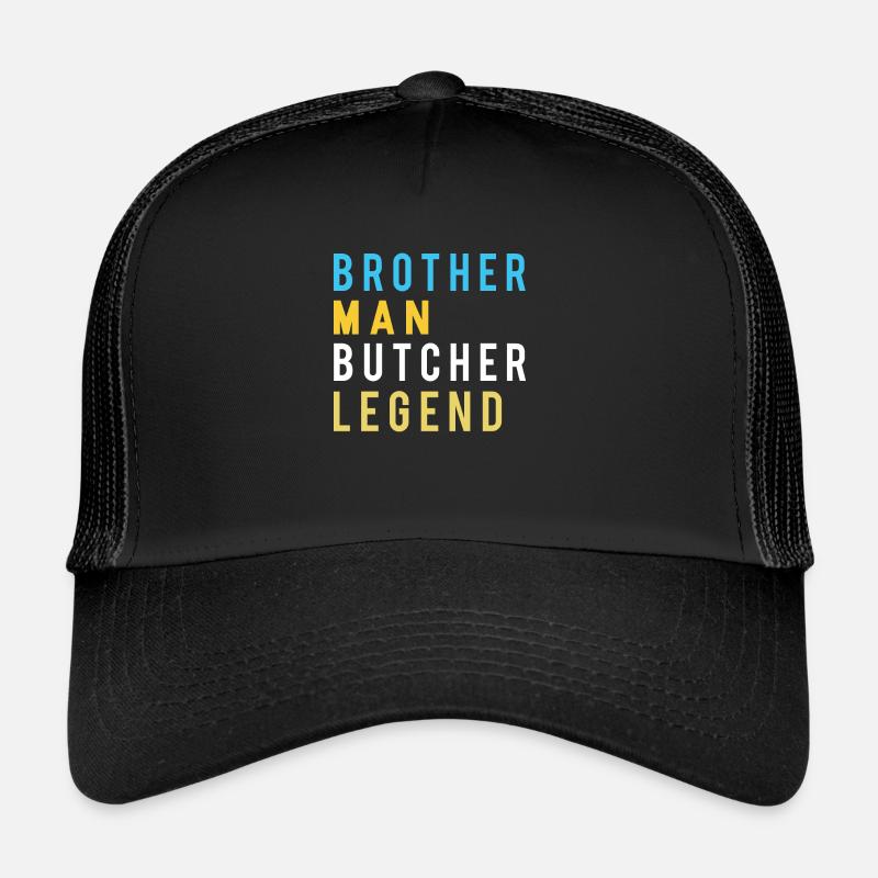 Butcher Butcher Profession Funny Saying Gift Trucker Cap