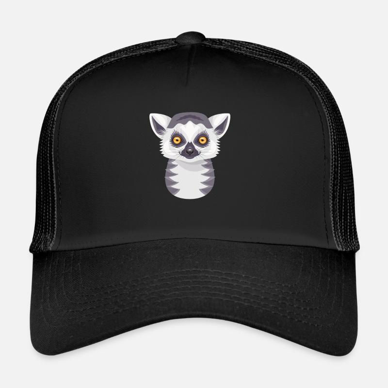 Katta Affe Halbaffe Lemur Kattas Lemuren Halbaffen Trucker Cap