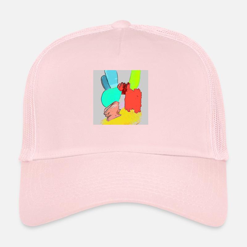 Hand signal comic colors Trucker Cap