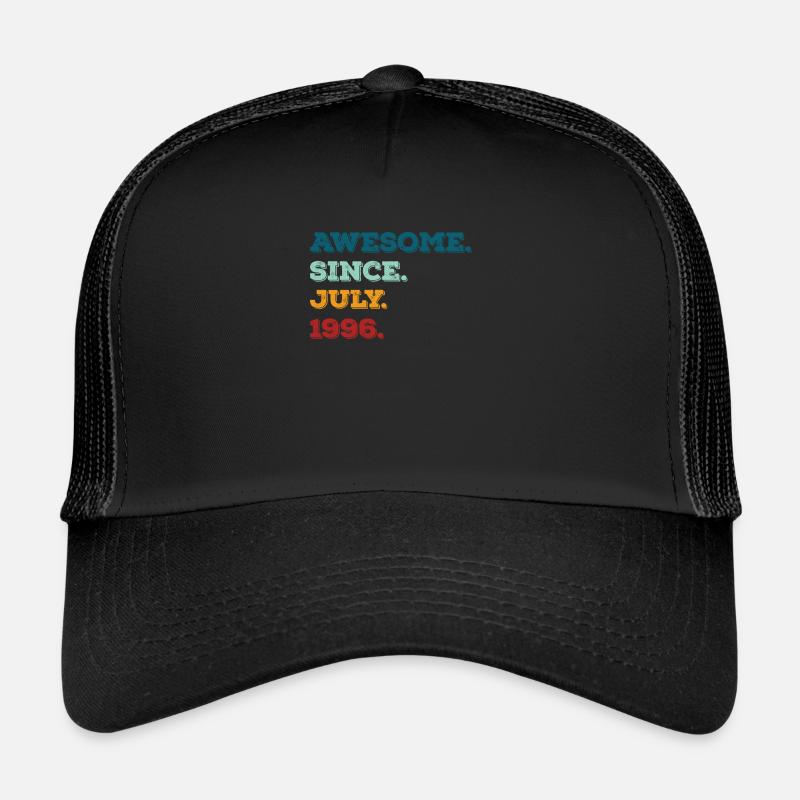 Juli 1996 - Geburtstag im Juli Trucker Cap