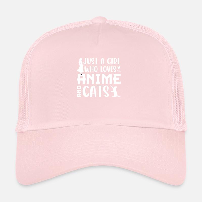 ANIME KATZEN Mädchen Trucker Cap