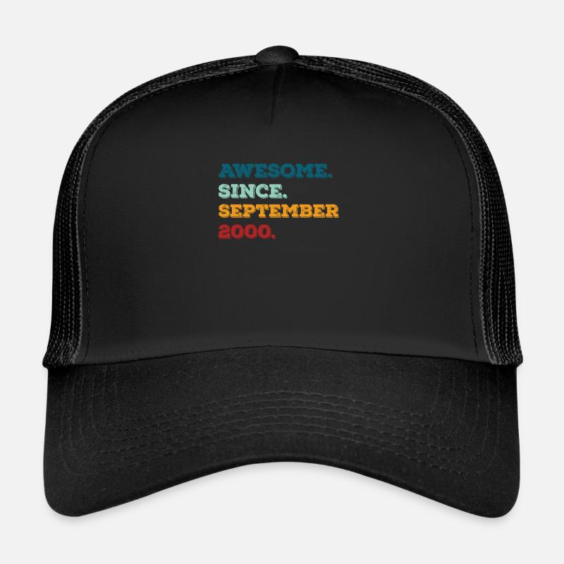 Geburtstag September 2000 Geboren Geburtsjahr Trucker Cap