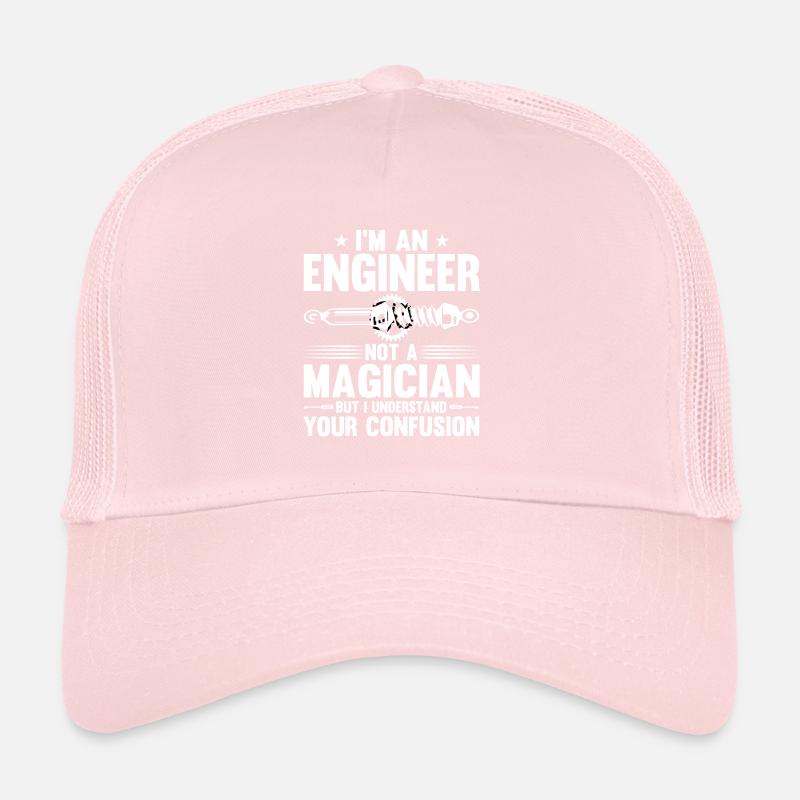 Engineer Brain Mechanical Engineering Electrical Engineering Math Trucker Cap