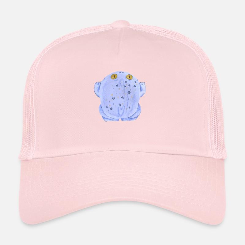 Crapaud grenouille au pastel Casquette trucker 