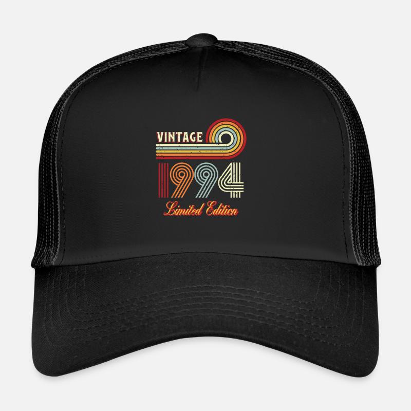 Edition limitée 1994 Anniversaire né en 1994 Casquette trucker 