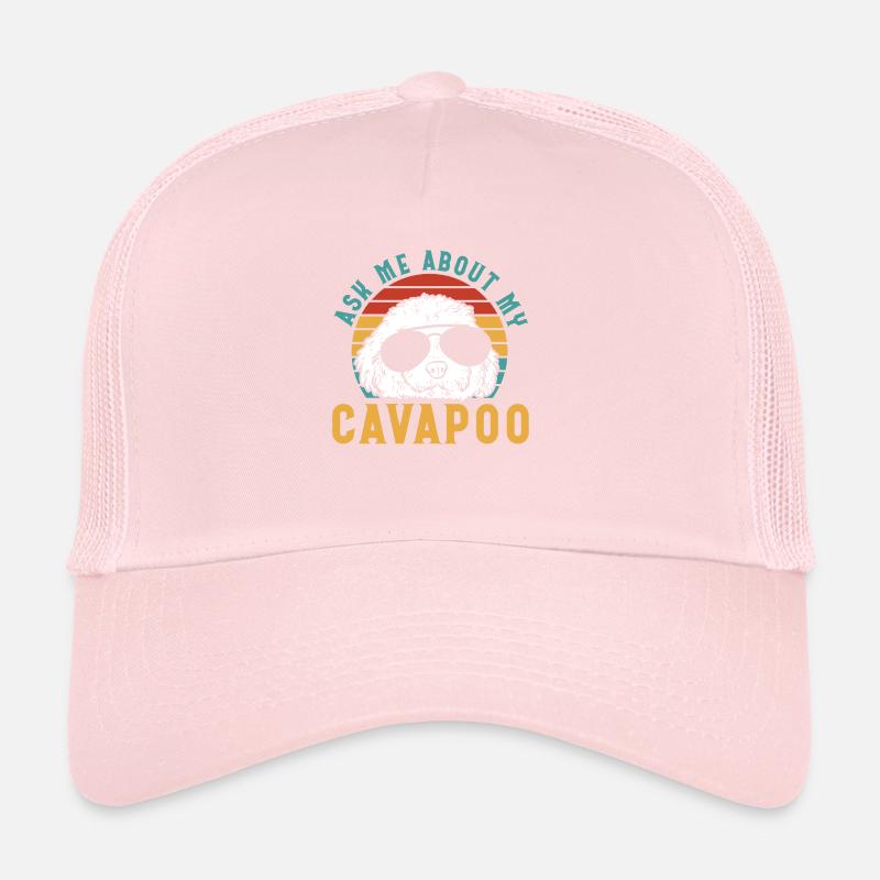 Cavapoo Cavoodle Capoodle Chien Casquette trucker 