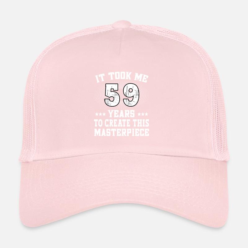 Il m’a fallu 59 ans - Geburtstag Joyeux anniversaire Casquette trucker 