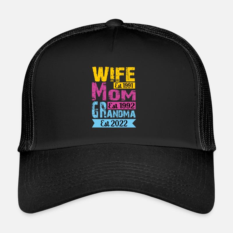 Ehefrau 1991 Mama 1992 Oma 2022 Trucker Cap