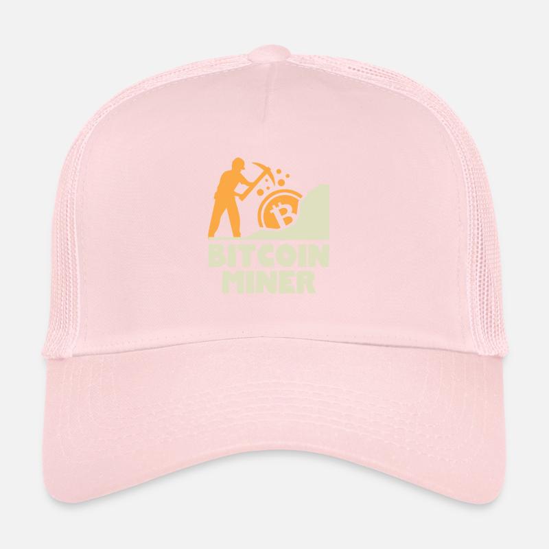 Bitcoin BTC Satoshi Miner Mining Maximalist Trucker Cap