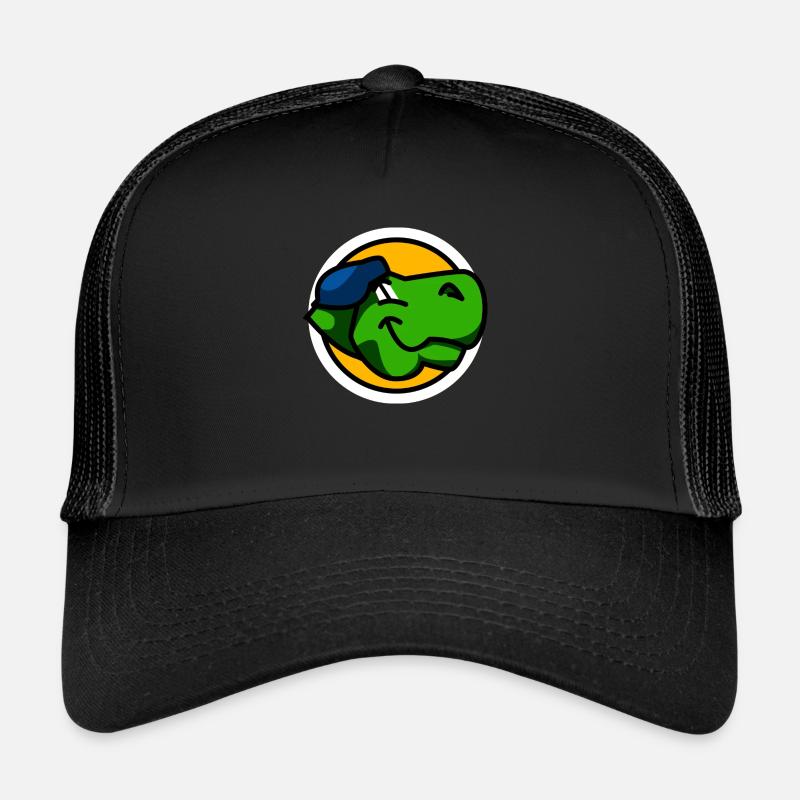 TRI REX Dino Head is the triathlon Trucker Cap