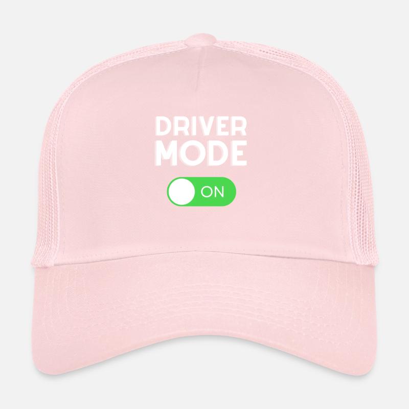 Driver Mode : ON Casquette trucker 