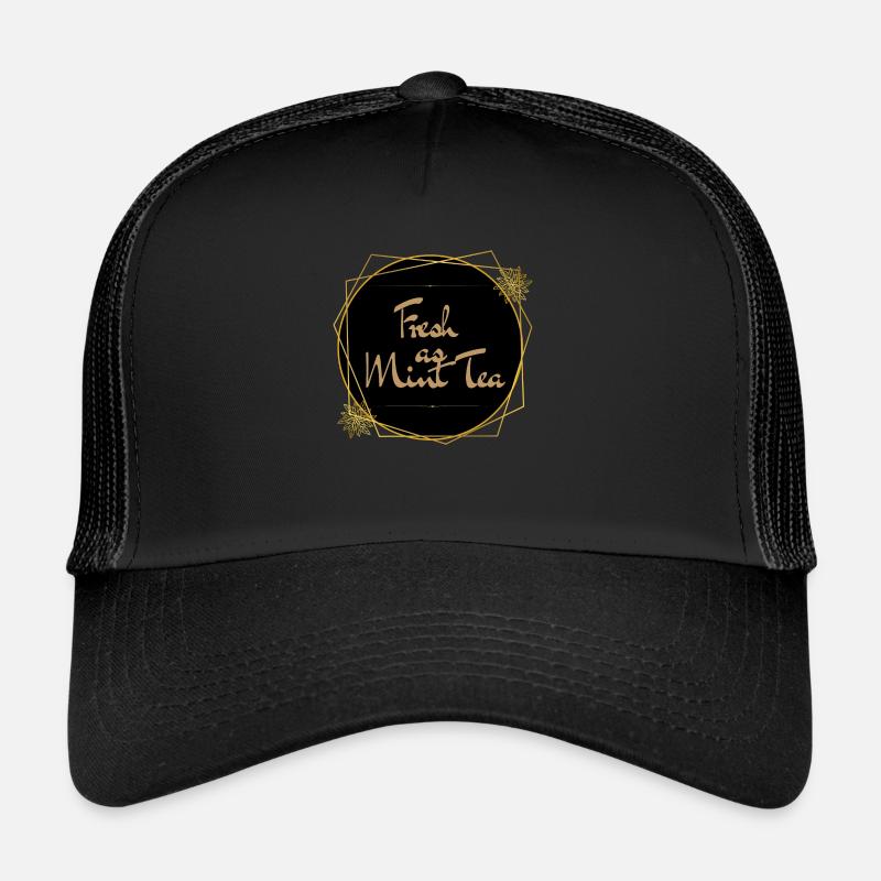 Mint Tea Thé à la Menthe - Trucker Cap - black/black