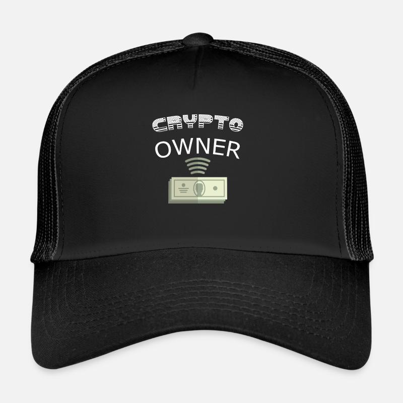 Bitcoin Trading Crypto Stocks Trucker Cap