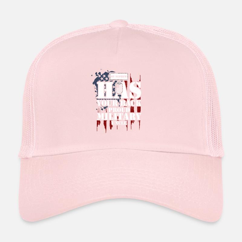 My Nephew Has Your Back Proud Mi... Trucker Cap