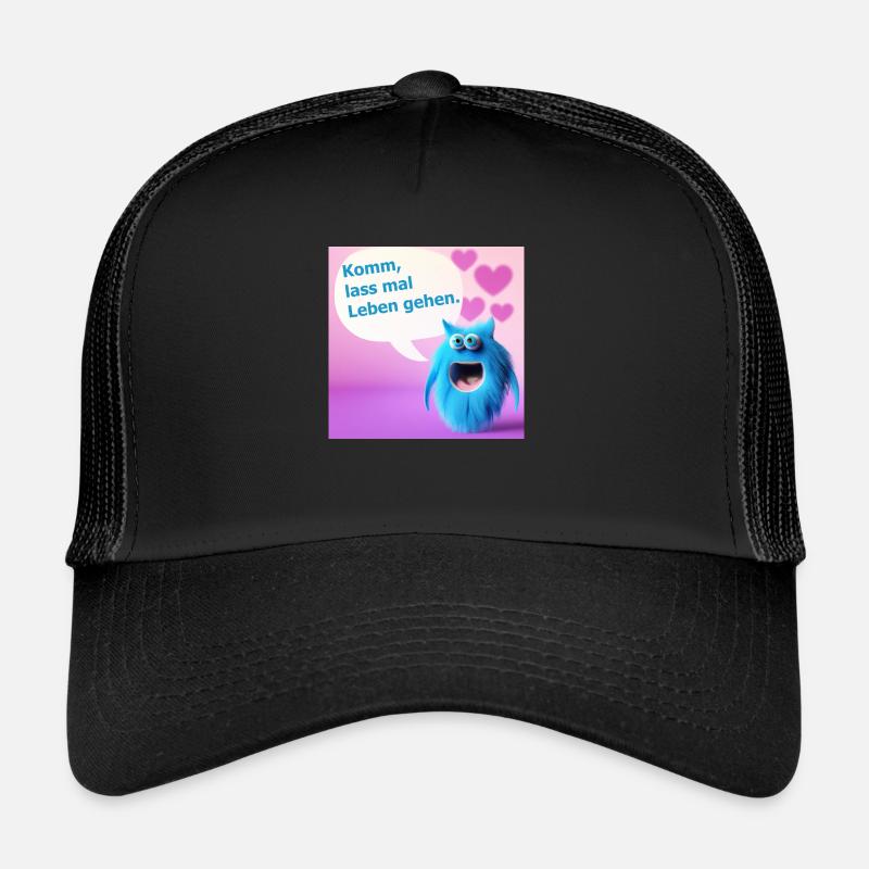 Komm lass mal Leben gehen Trucker Cap
