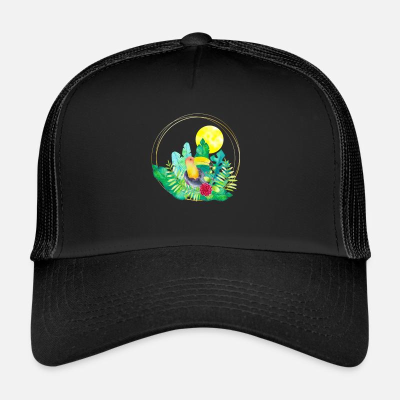 L’été avec le toucan Casquette trucker 