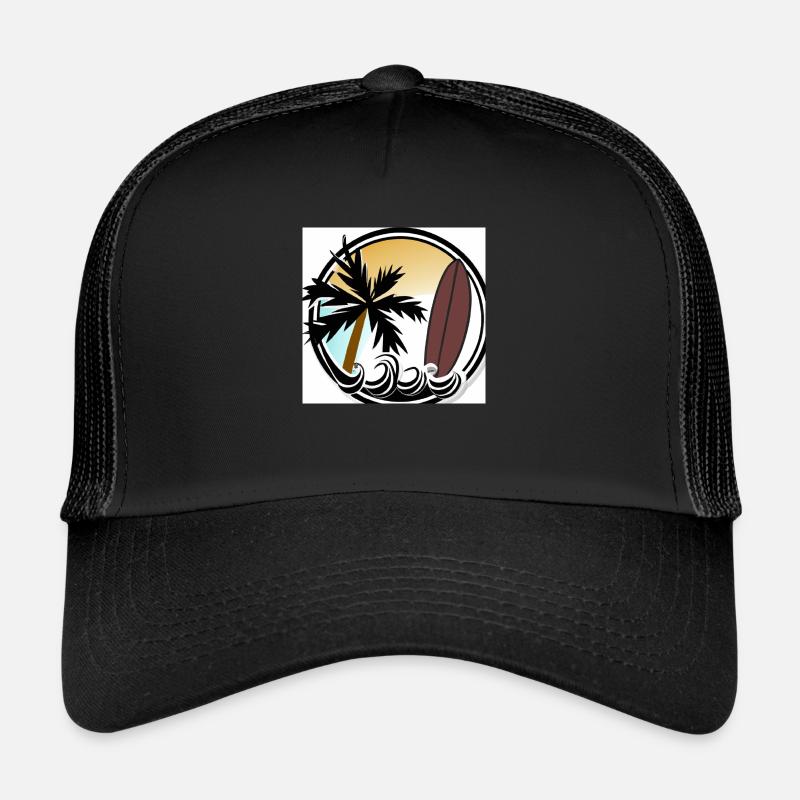 Surf et Soleil Casquette trucker 