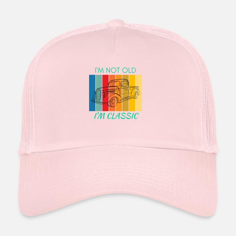 Voiture rétro Casquette trucker 
