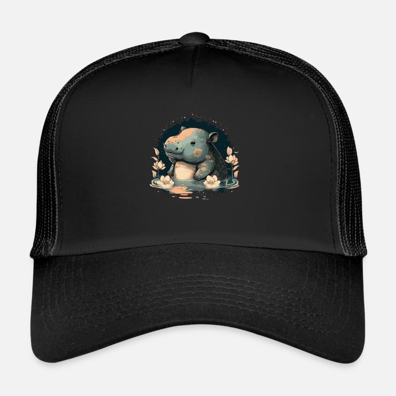 hippo 6 Casquette trucker 