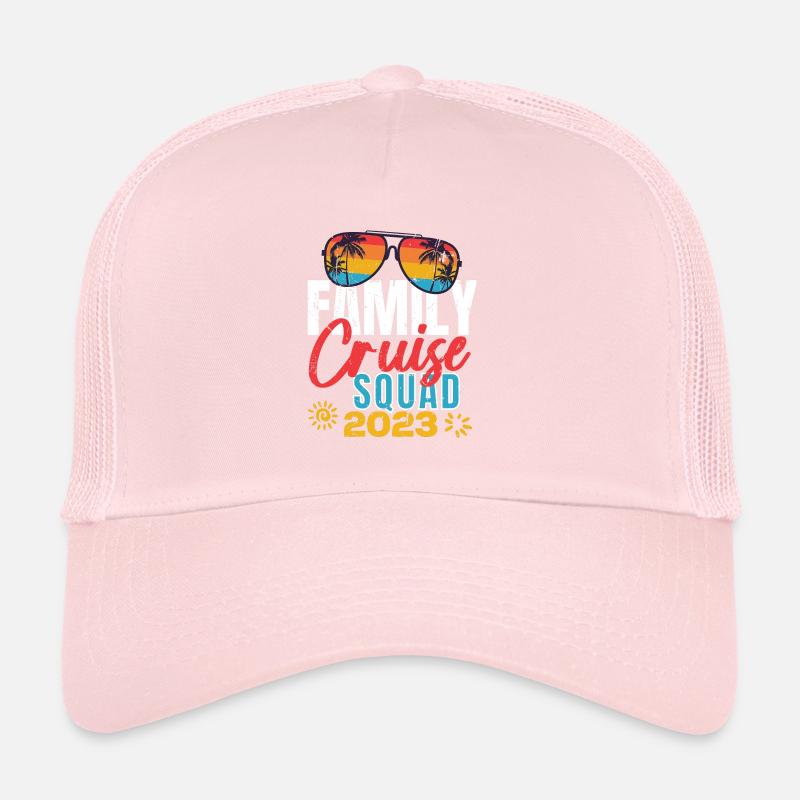 Family Cruise Squad 2023 Passender Bootsurlaub Trucker Cap