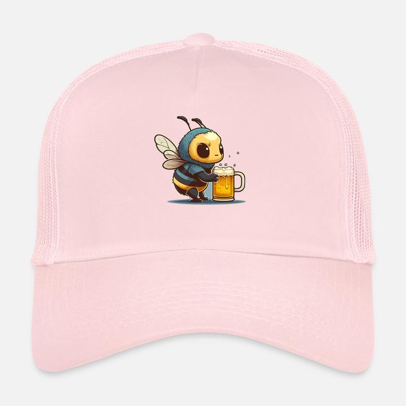 Cool bee boit un verre de bière Casquette trucker 