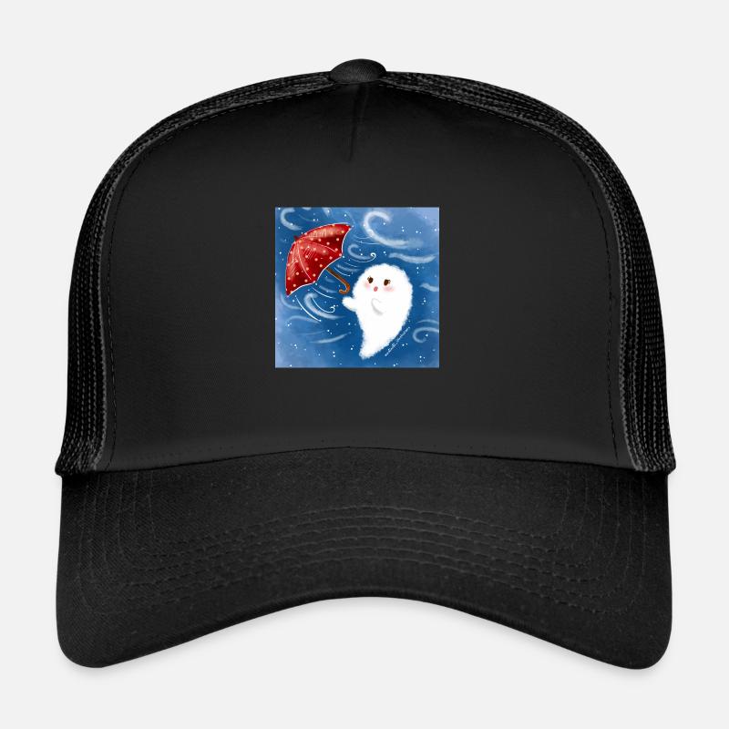 Stormy Days - Trucker Cap - black/black