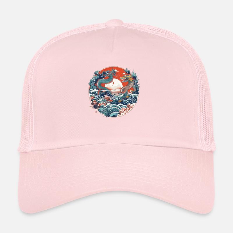 Chinesische Folklore Trucker Cap