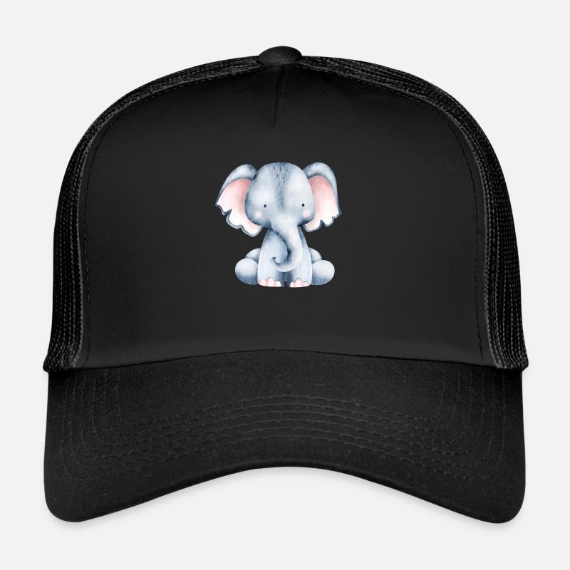 Cute little elephant Trucker Cap