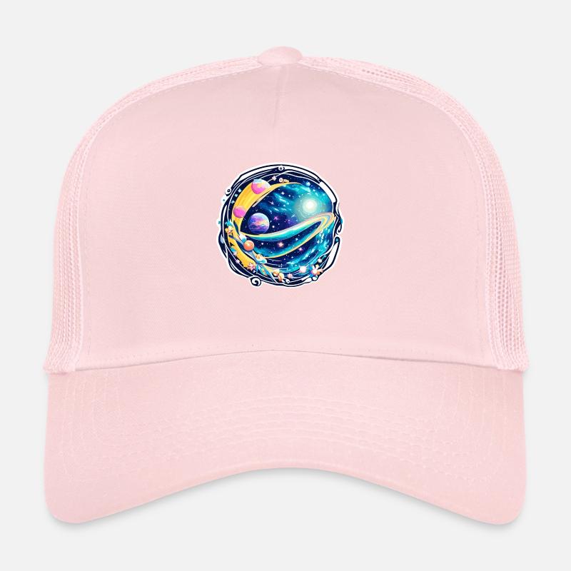 Ondes dans l’espace Casquette trucker 