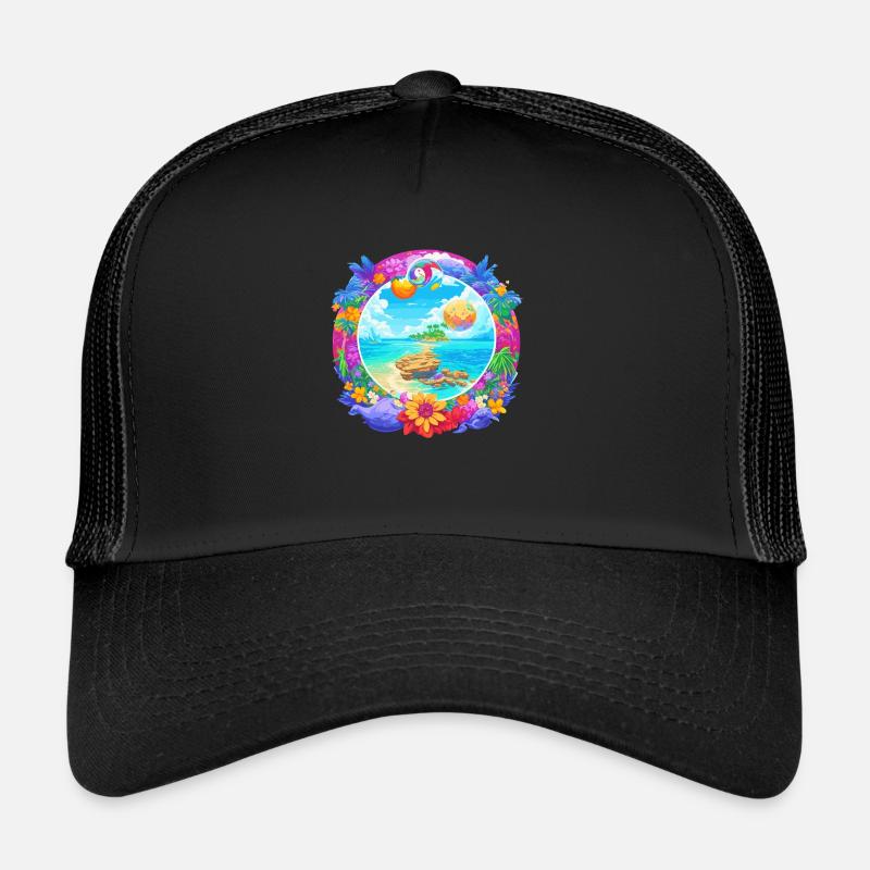 Summer really far away Trucker Cap