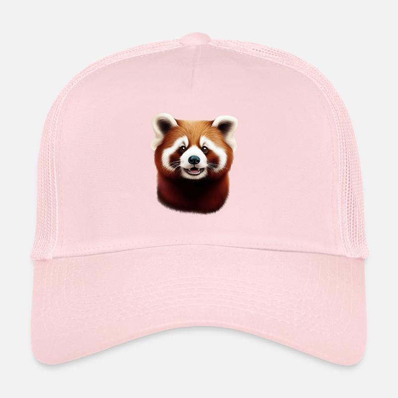 Red panda Trucker Cap