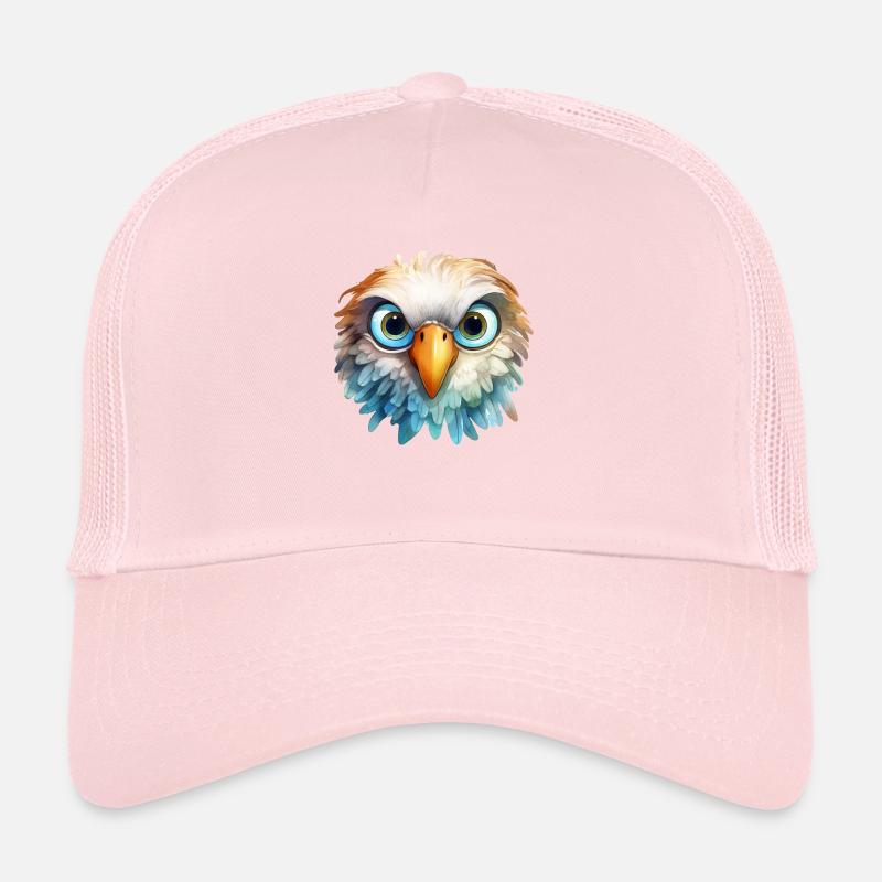 Dessin à l’aquarelle d’aigle Casquette trucker 