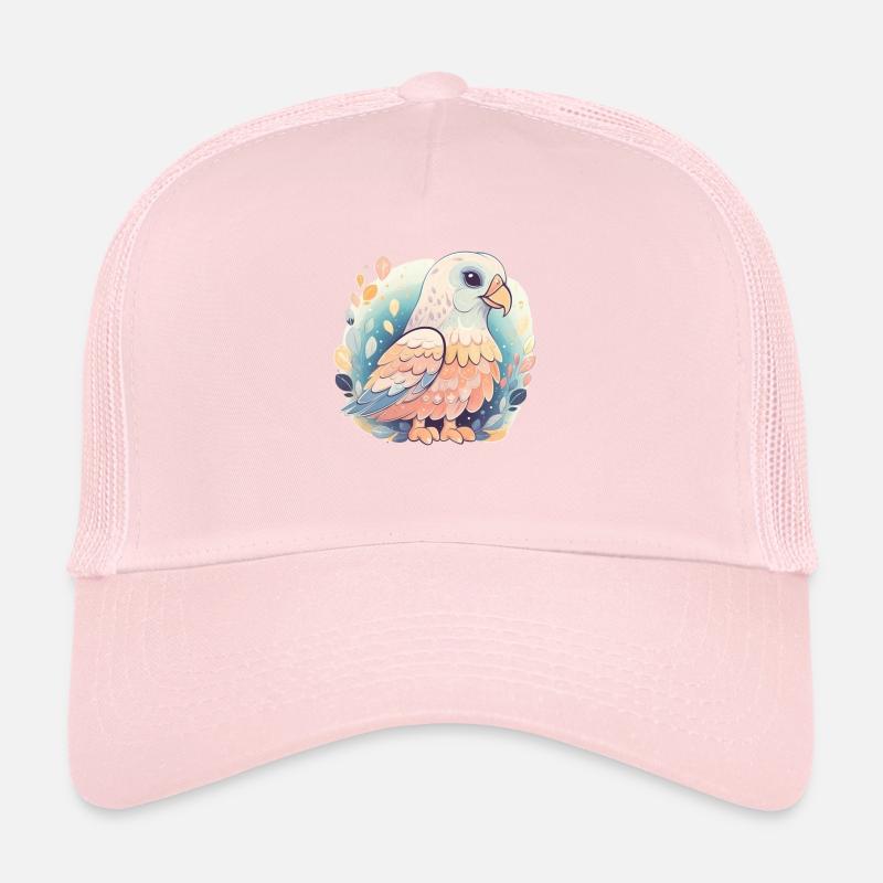 Eagle Pastel Ilustration Trucker Cap