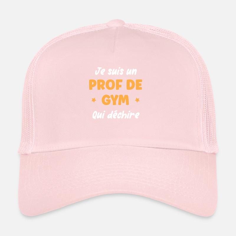 Prof de gym Casquette trucker 