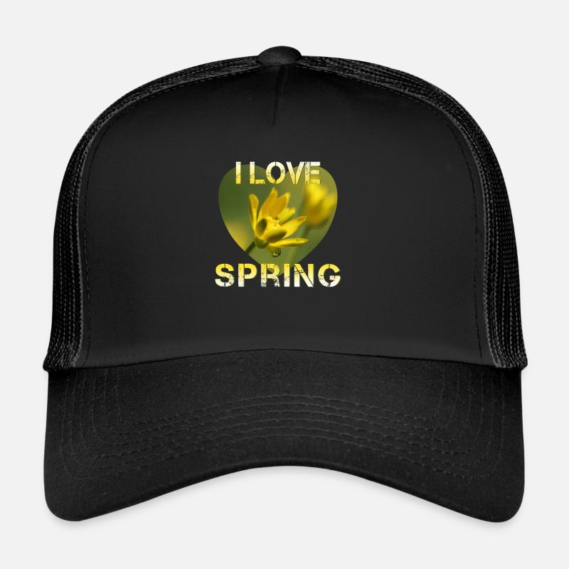 J’adore le printemps Casquette trucker 