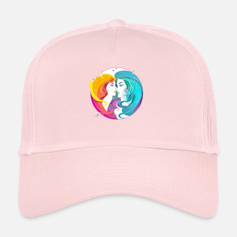 Les jumelles Gémini Casquette trucker 