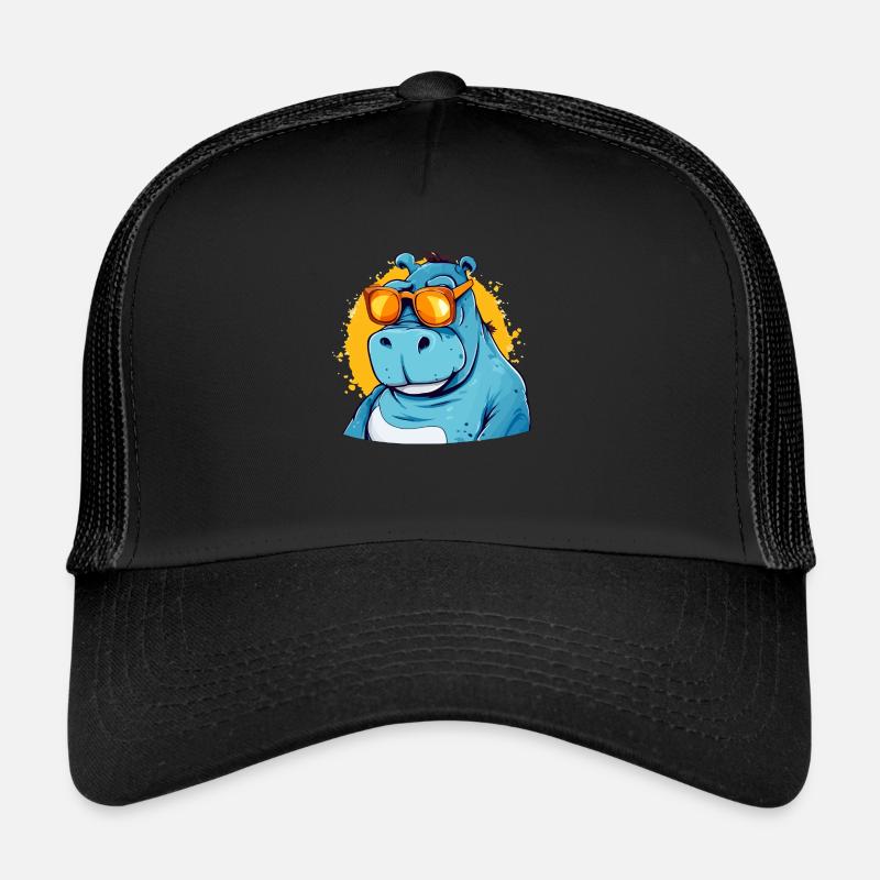 Bob das Nilpferd Trucker Cap