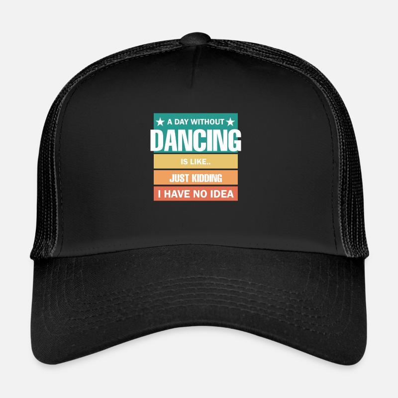 Dancing Dance Music Trucker Cap