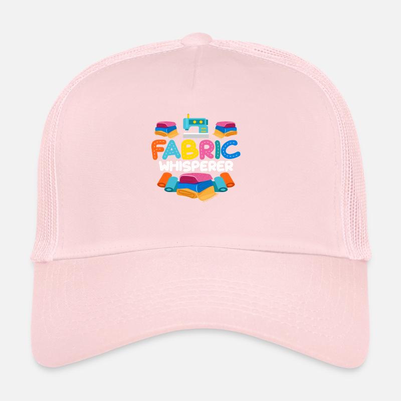 Fabric Whisperer Sewing Machine Crafting Trucker Cap