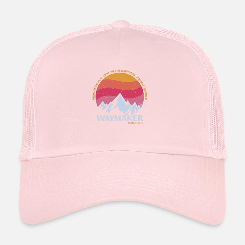 Trailblazer, Miracle Worker, Promise Keeper Trucker Cap