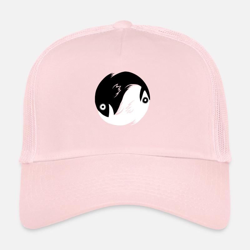Ying-Yang Fish Trucker Cap