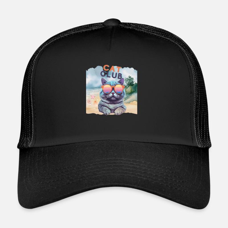 Cat Club Trucker Cap