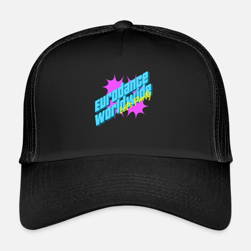 Eurodance dans le monde Casquette trucker 